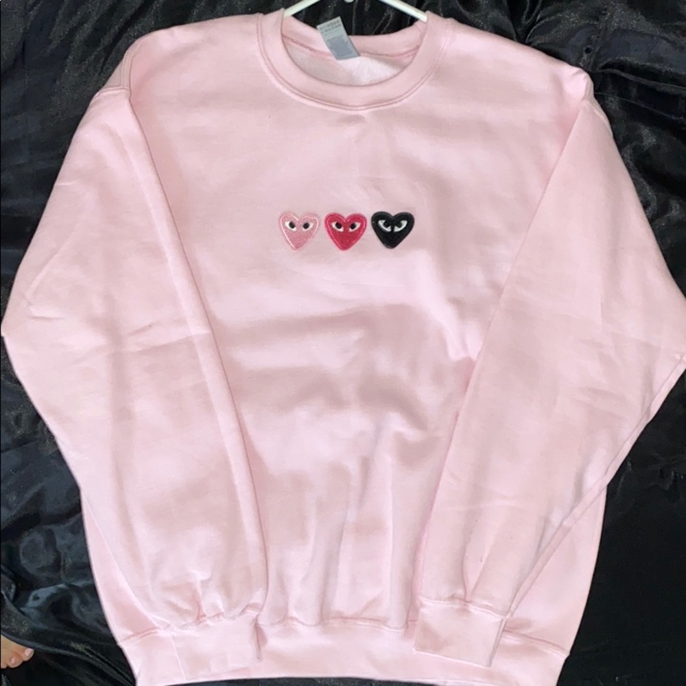 heart sweatshirt